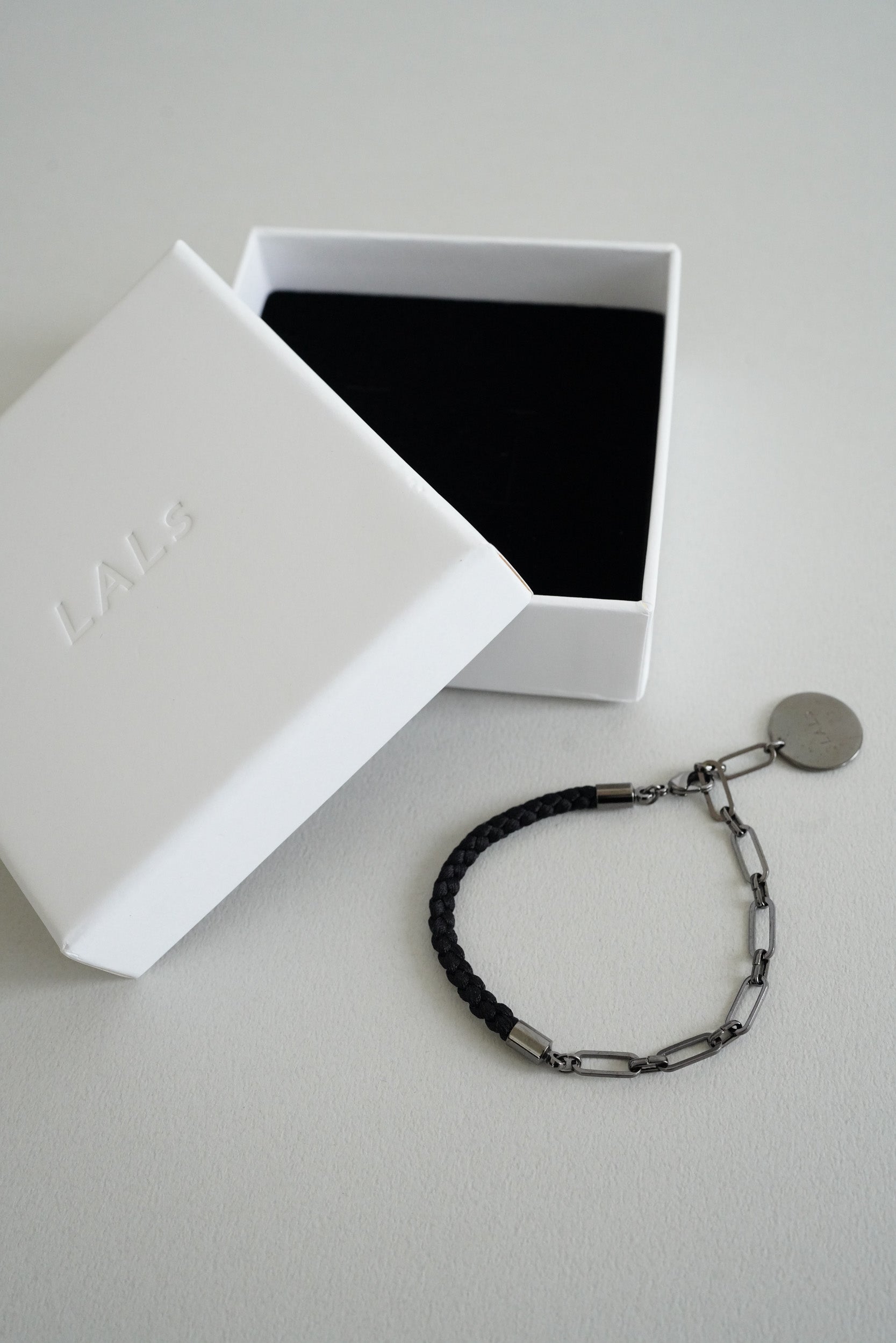 SILK KUMIHIMO CHAIN BRACELET
