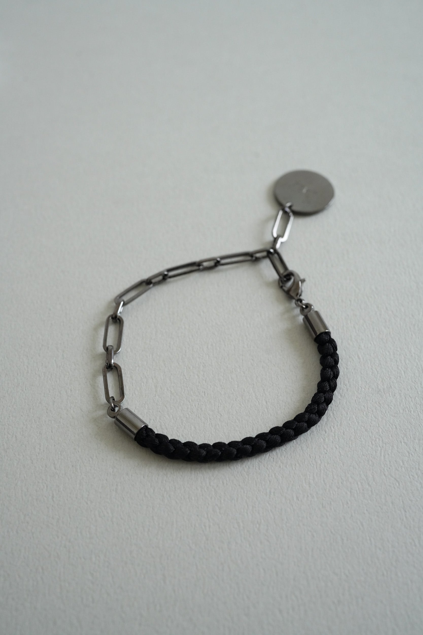 SILK KUMIHIMO CHAIN BRACELET