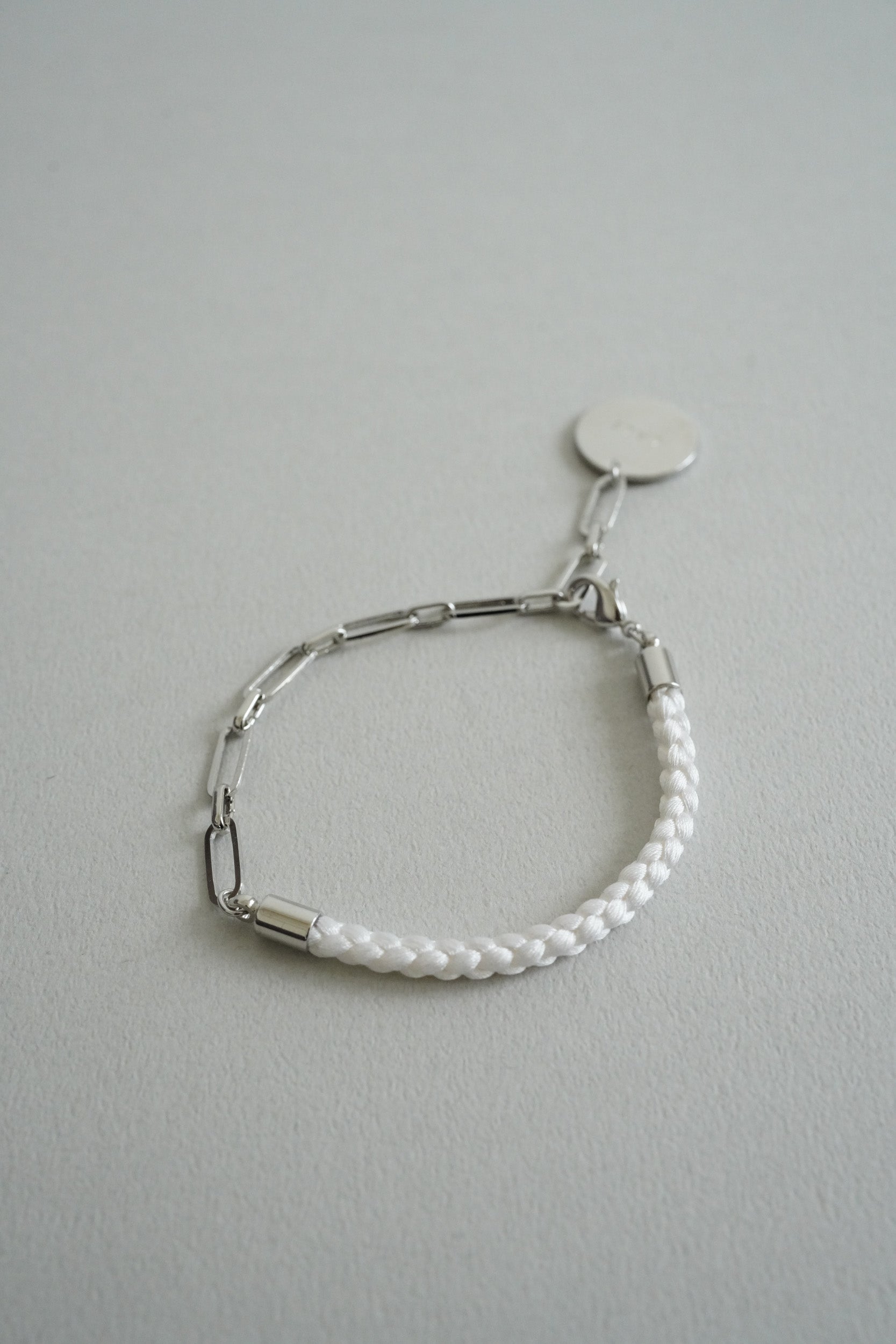 SILK KUMIHIMO CHAIN BRACELET